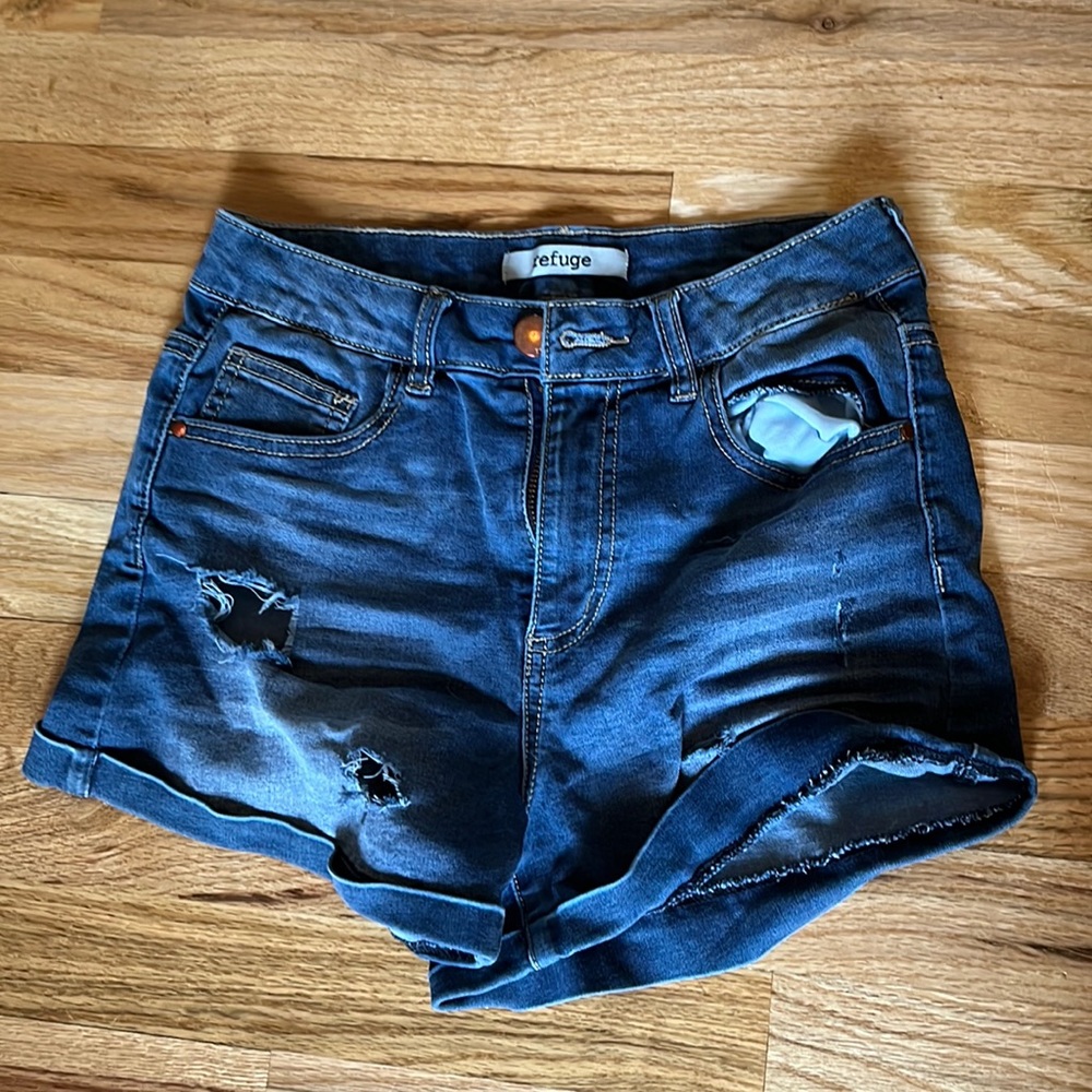 Blue denim refuge jeans size 0
